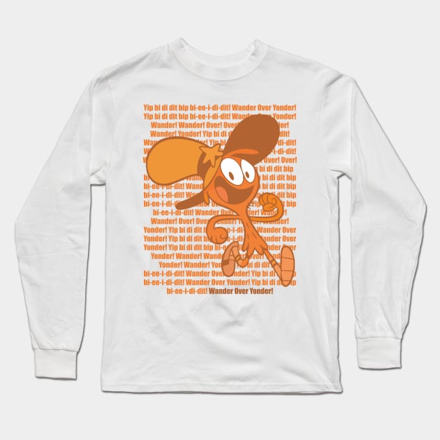 Yip bi di dit bip bi-ee-i-di-dit Long Sleeve T-Shirt by mcoraci